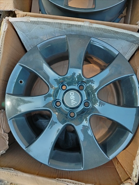  Kia/Hyundai/Mazda 5x114.3 lyukosztású 17" felújított alufelni Antracit 3. kép