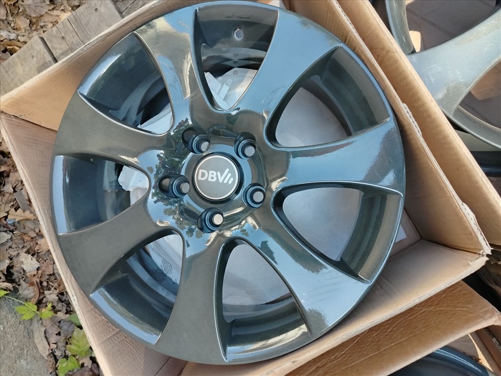  Kia/Hyundai/Mazda 5x114.3 lyukosztású 17" felújított alufelni Antracit 5. kép