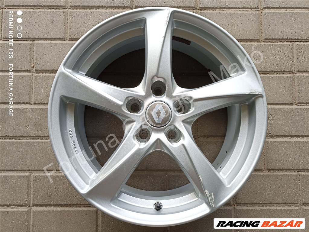 5x114,3 17"Renault használt alufelni garnitúra +TPMS (9) 4. kép