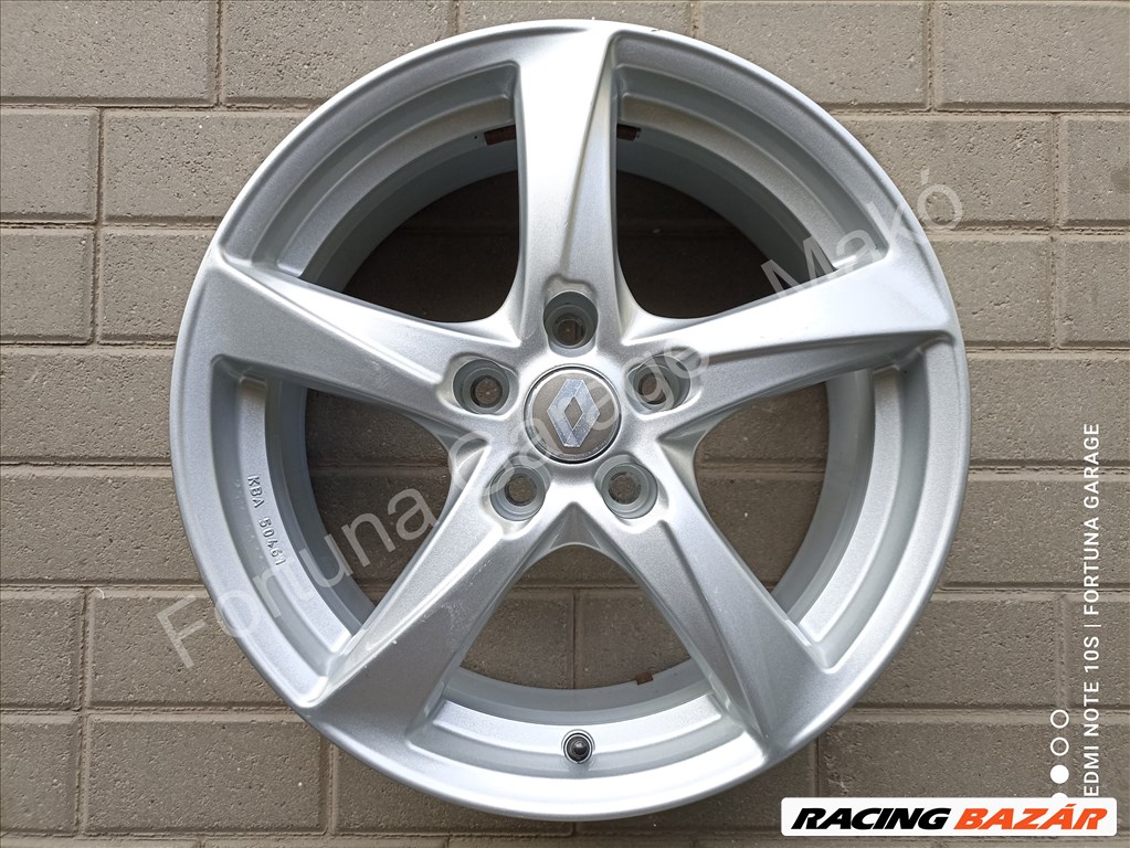 5x114,3 17"Renault használt alufelni garnitúra +TPMS (9) 5. kép