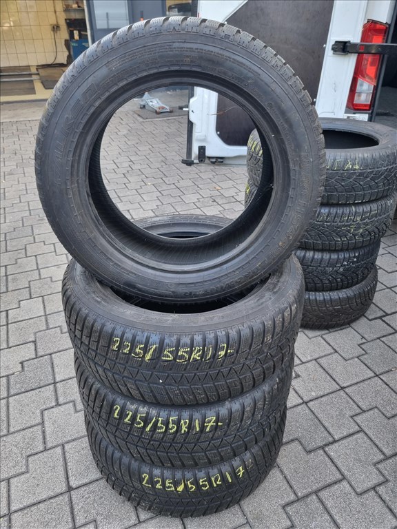  225/5517" újszerű Falken Eurowinter HS449 téli gumi 4db  2. kép