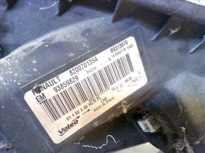 RENAULT Trafic 2006.08.01-2014.04.30 Bal első fényszóró