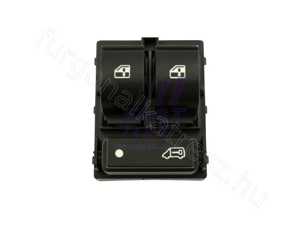 Ablakemelő kapcsoló - JUMPER, DUCATO, BOXER - FT91949, 735487419 -  - Fastoriginal Utángyártott új 735487419 2. kép