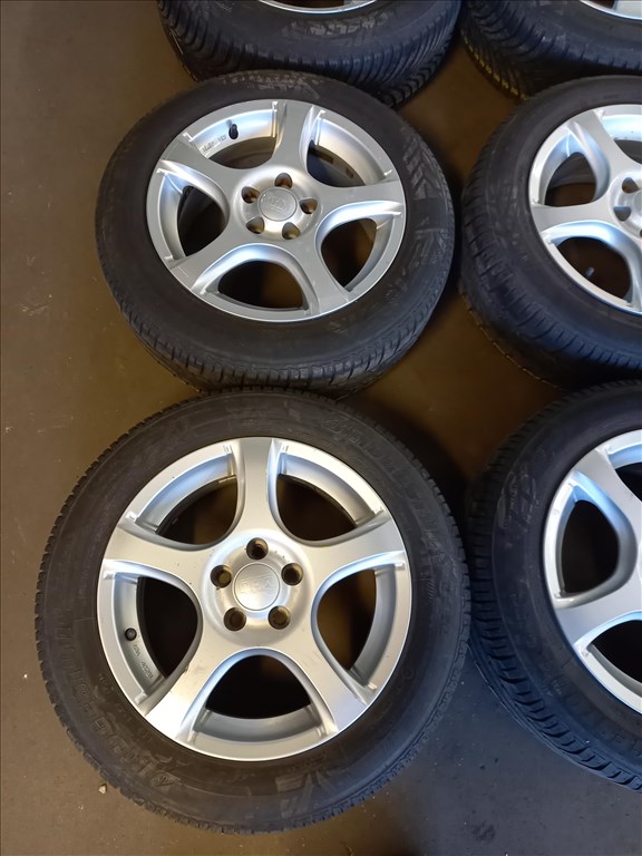 5x100 lyukosztású 6,5JJ 15" használt MAM alufelni Lxx 2. kép