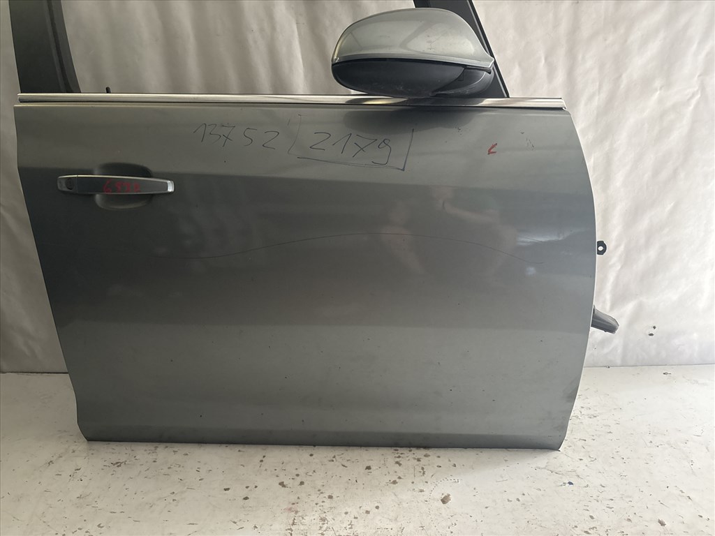 13752 Opel Astra J Jobb első Ajtó Szürke Z179 2. kép