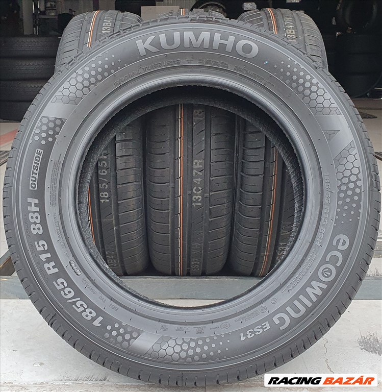 Kumho Ecowing ES31  185/65 R15 Új/demó nyári gumi 4db 2024.   /G303. 1. kép