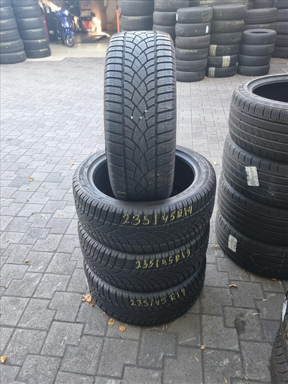  235/4519" újszerű Dunlop SP WinterSport 3D téli gumi 4db  3. kép