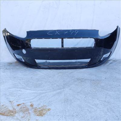 208698 Fiat Grande Punto  2005-2009 sötét kék színű első lökhárító, a képen látható sérüléssel 735409096