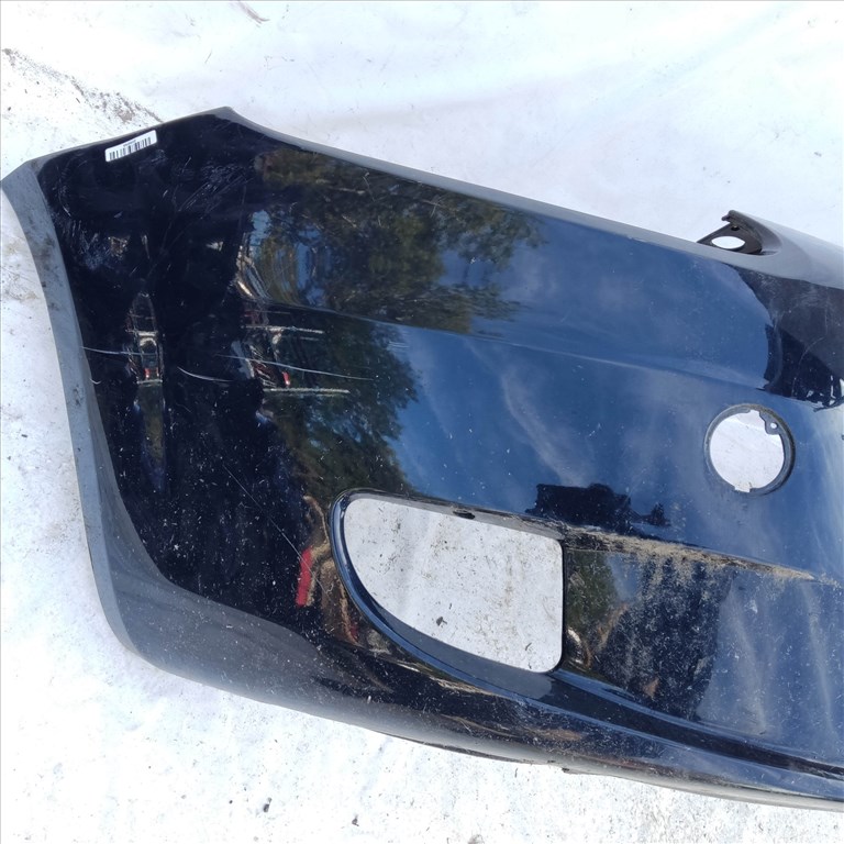 208698 Fiat Grande Punto  2005-2009 sötét kék színű első lökhárító, a képen látható sérüléssel 735409096 3. kép