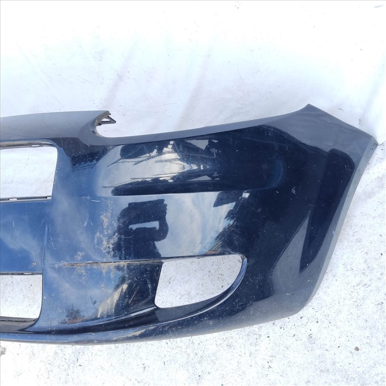 208698 Fiat Grande Punto  2005-2009 sötét kék színű első lökhárító, a képen látható sérüléssel 735409096 4. kép