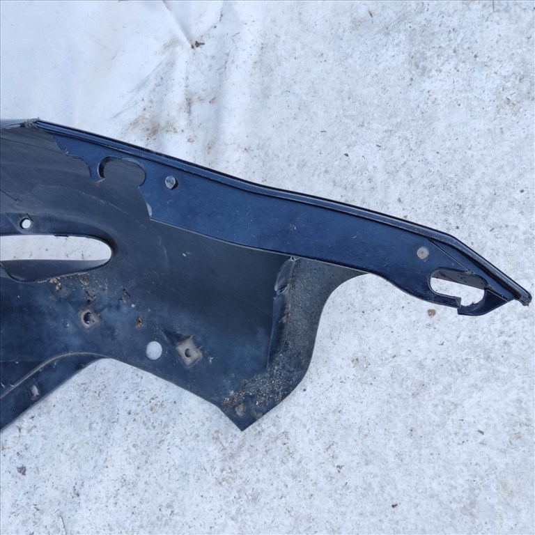 208698 Fiat Grande Punto  2005-2009 sötét kék színű első lökhárító, a képen látható sérüléssel 735409096 5. kép
