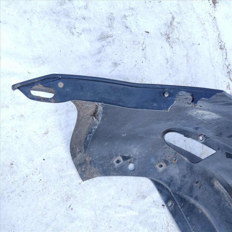 208698 Fiat Grande Punto  2005-2009 sötét kék színű első lökhárító, a képen látható sérüléssel 735409096 6. kép