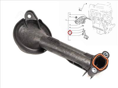 Szívókosár - FIORINO, SEICENTO, ALBEA, PALIO, PUNTO, 500L - 71740683, 71776095 Celkartól -  - FIAT eredeti Eredeti új 71740683