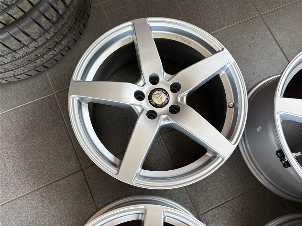 Mercedes 18" kétszéles alufelni eladó 18 coll 5x112 W212 W213 W205 3. kép