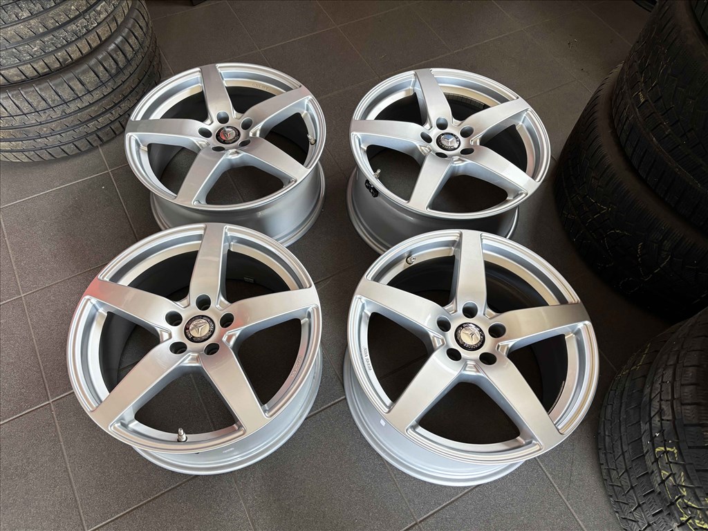 Mercedes 18" kétszéles alufelni eladó 18 coll 5x112 W212 W213 W205 5. kép