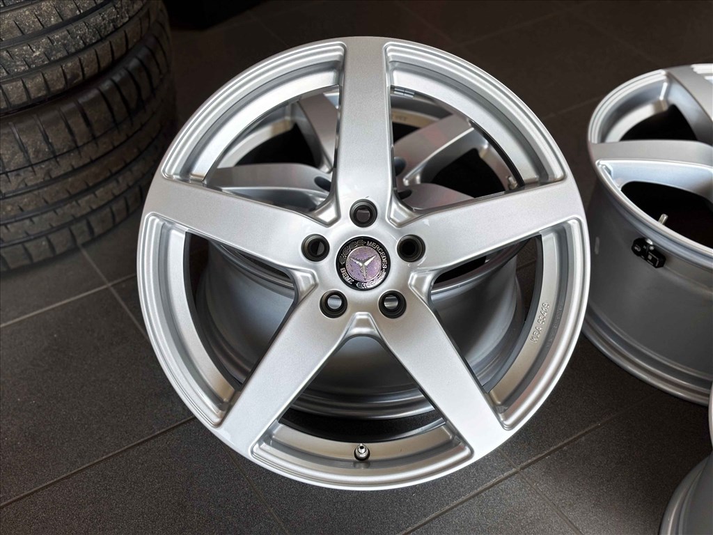 Mercedes 18" kétszéles alufelni eladó 18 coll 5x112 W212 W213 W205 7. kép