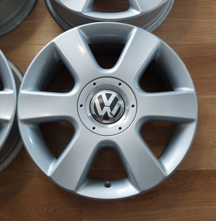 5x112 16" VW Hockenheim gyári alufelni garnitúra /Golf, Jetta, Touran 7. kép