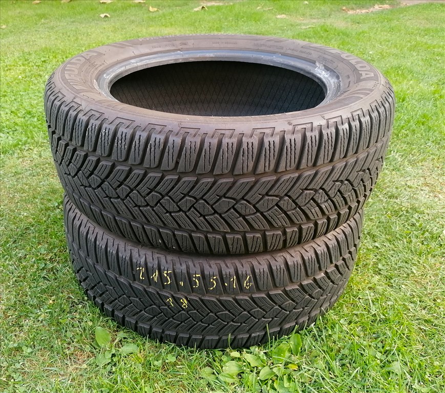  215/5516" használt Fulda téli gumi gumi 1. kép
