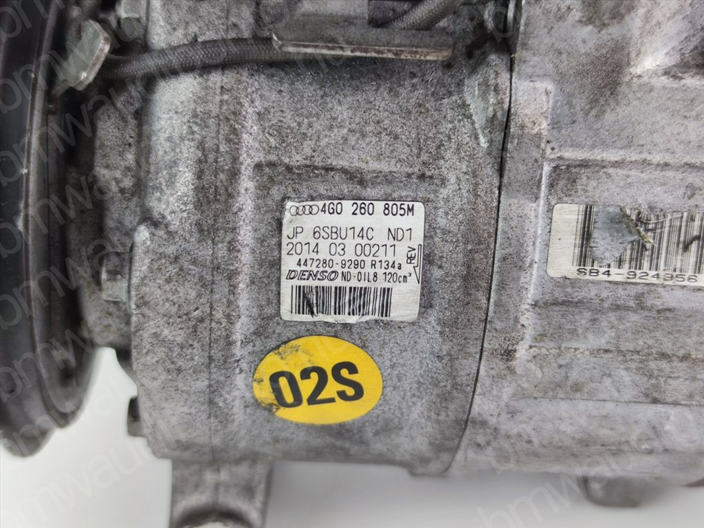 AUDI A4 Allroad B8 (8KH)  3.0 TDI quattro Légkondicionáló (A/C) klíma kompresszor (4G0260805M, 4G0260805AB, 4G0260805AD) 2. kép