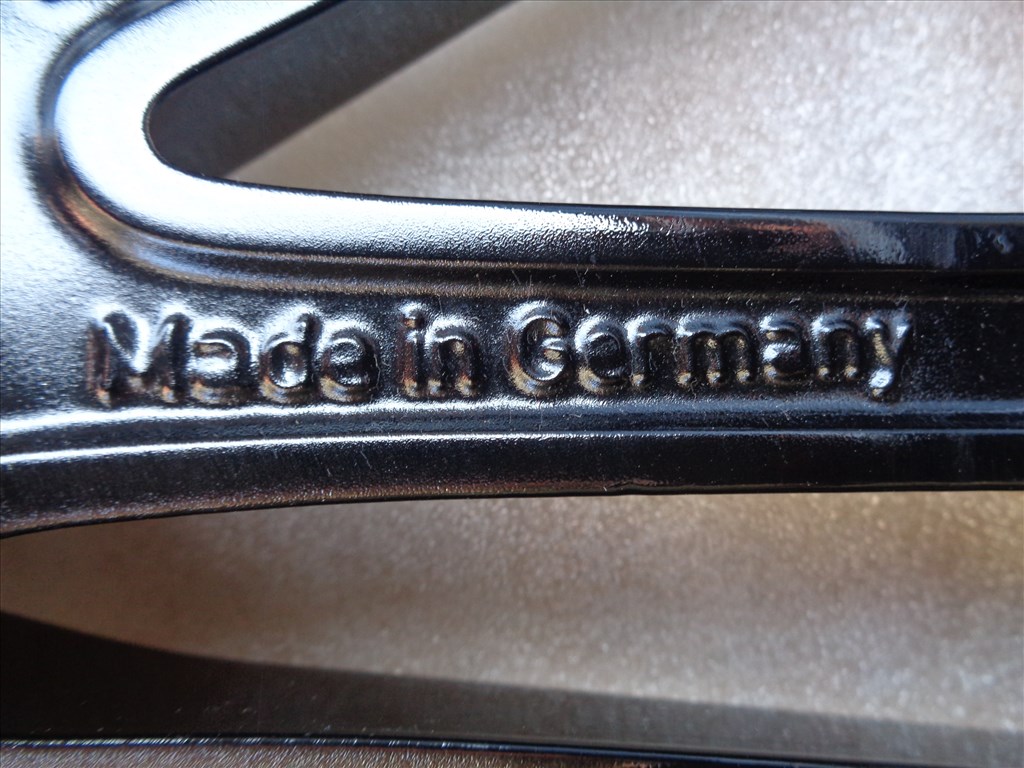 Új Mercedes gyári alufelni 18-as C-osztály, 5×112-es osztóval, fekete-polir eladó. 8. kép