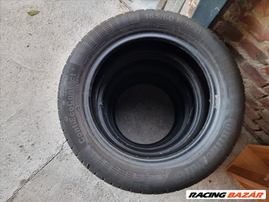 165/60R15 Continental garnitúra szinte újszerű állapotban eladó! 8. kép