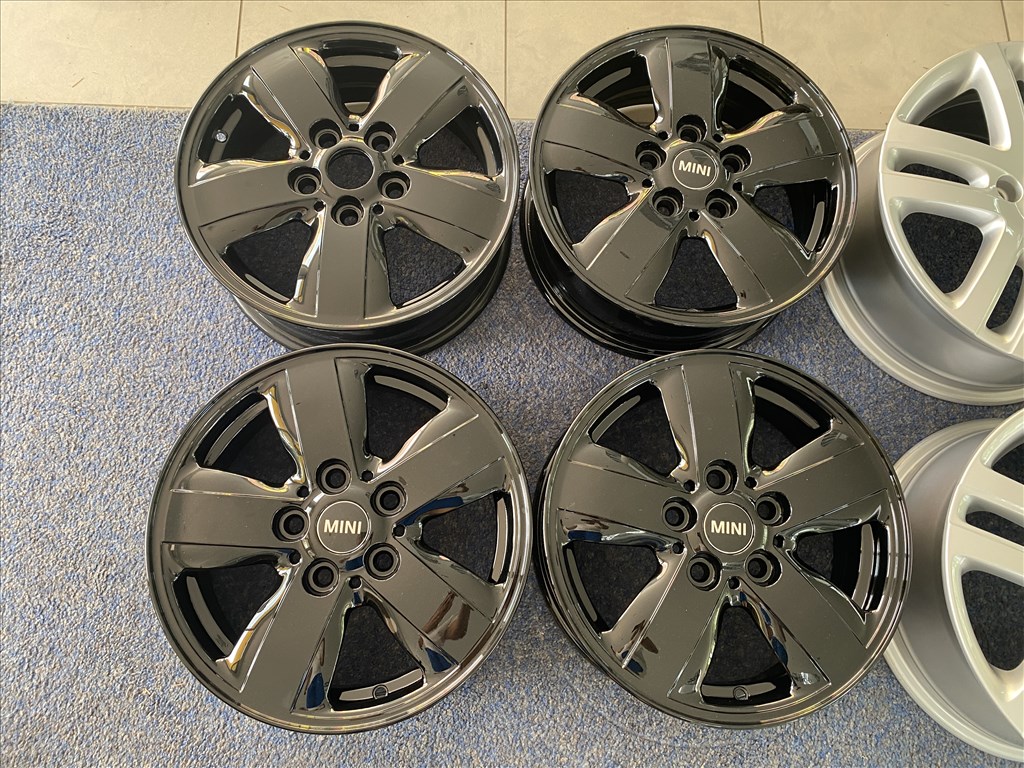 (3260) Mini 15 gyári alufelni felni, 5x112, one 3. kép