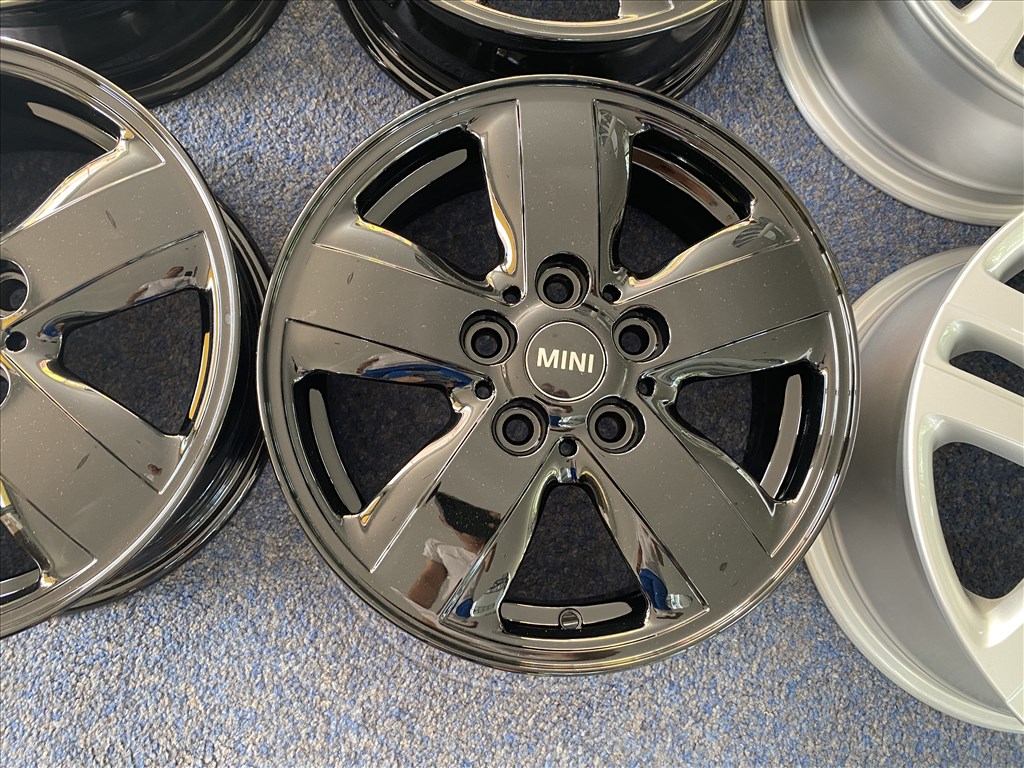 (3260) Mini 15 gyári alufelni felni, 5x112, one 4. kép