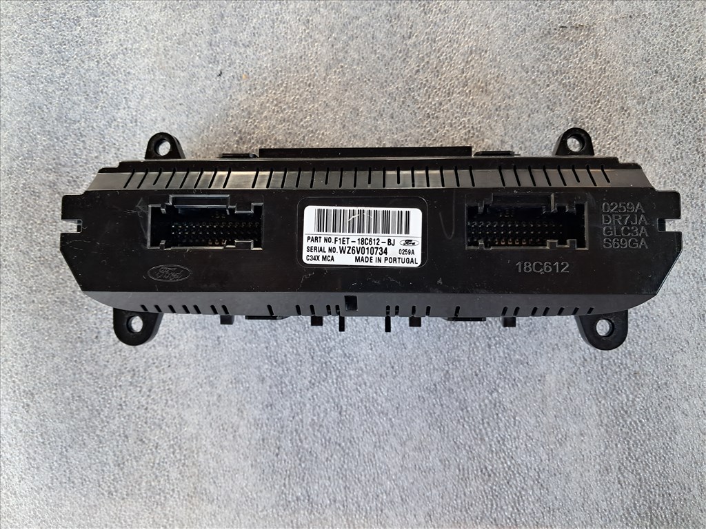 Ford C-Max Mk2 faceliftes klímakapcsoló, fűtéskapcsoló  f1et18c612bj 2. kép