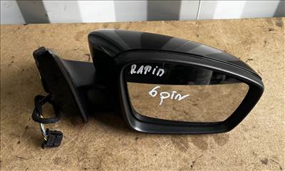 Skoda Rapid jobb oldali visszapillantó tükör /6PIN/ 5jb857408k