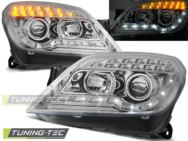 OPEL ASTRA H 03.04-10 DAYLIGHT CHROME Tuning-Tec Fényszóró 1. kép