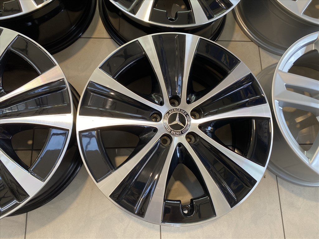 (3741) Mercedes 18 gyári alufelni felni, 5x112, E osztály 4. kép