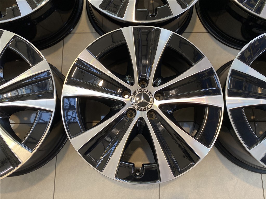 (3741) Mercedes 18 gyári alufelni felni, 5x112, E osztály 5. kép