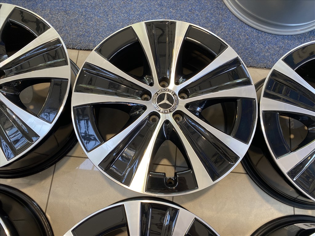 (3741) Mercedes 18 gyári alufelni felni, 5x112, E osztály 7. kép