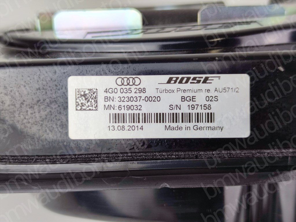 AUDI A6 C7 (4G2, 4GC) Jobb első ajtó hangszóró (4G0035298) 2. kép