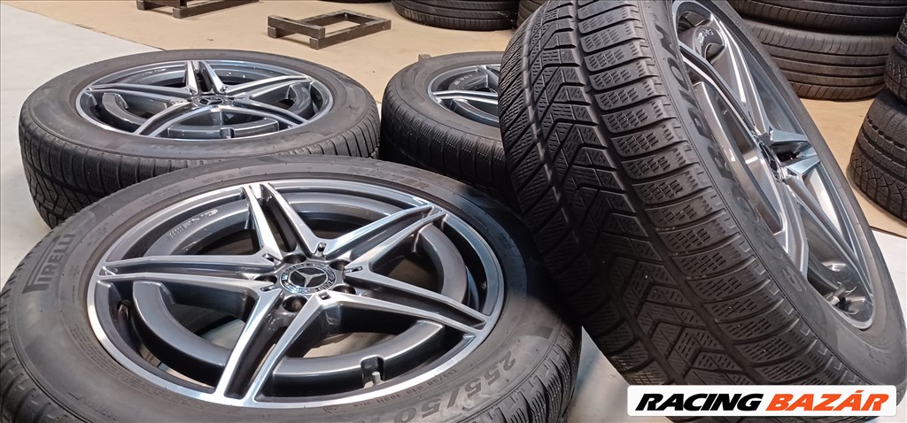 Mercedes AMG W293 Eqc 5x112 7,5-8x19 235/55-255/50 R19 téli gumikkal 3. kép