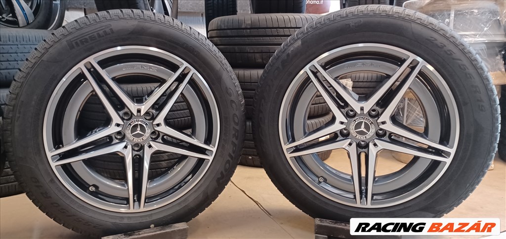 Mercedes AMG W293 Eqc 5x112 7,5-8x19 235/55-255/50 R19 téli gumikkal 5. kép