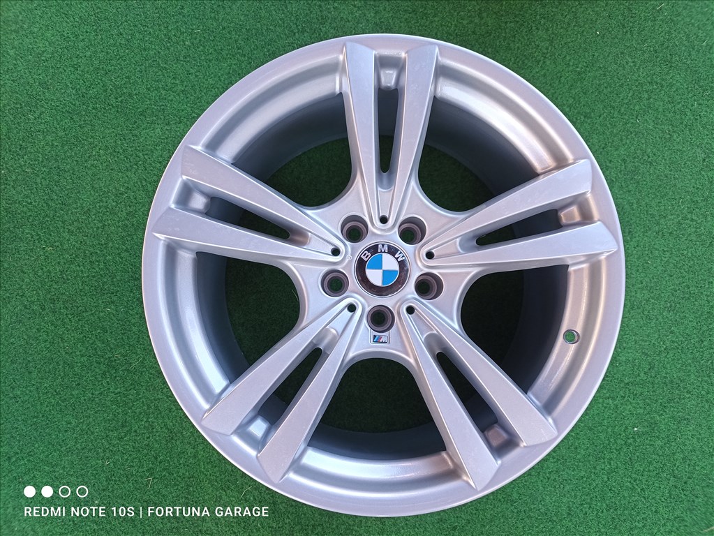5x120 20" BMW M Style 299 (X5M, X6M) kétszéles felújított alufelni garnitúra 2. kép