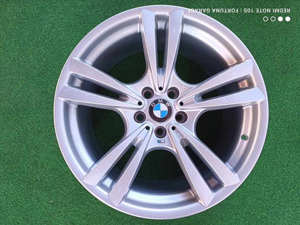 5x120 20" BMW M Style 299 (X5M, X6M) kétszéles felújított alufelni garnitúra 3. kép