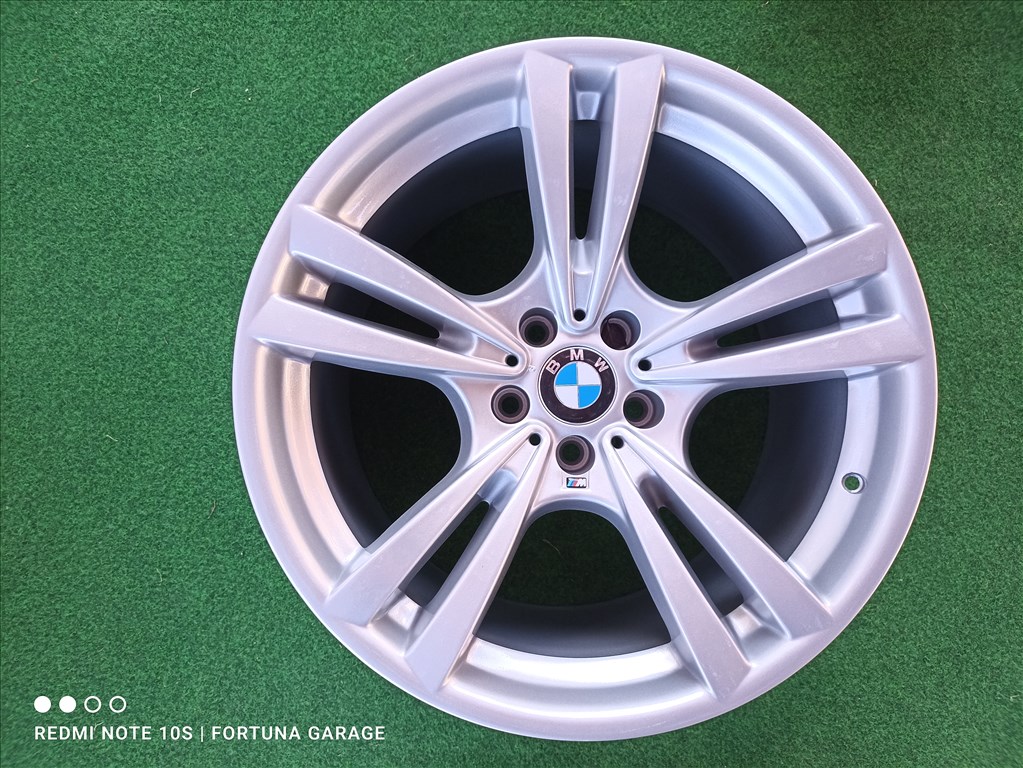 5x120 20" BMW M Style 299 (X5M, X6M) kétszéles felújított alufelni garnitúra 4. kép