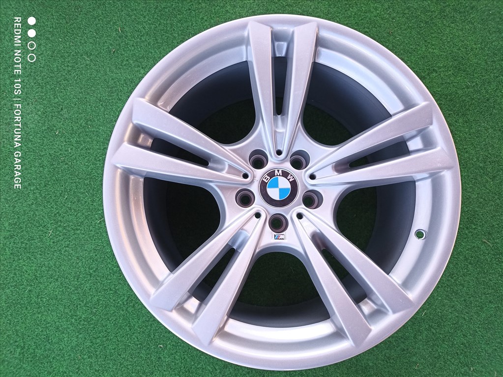 5x120 20" BMW M Style 299 (X5M, X6M) kétszéles felújított alufelni garnitúra 5. kép