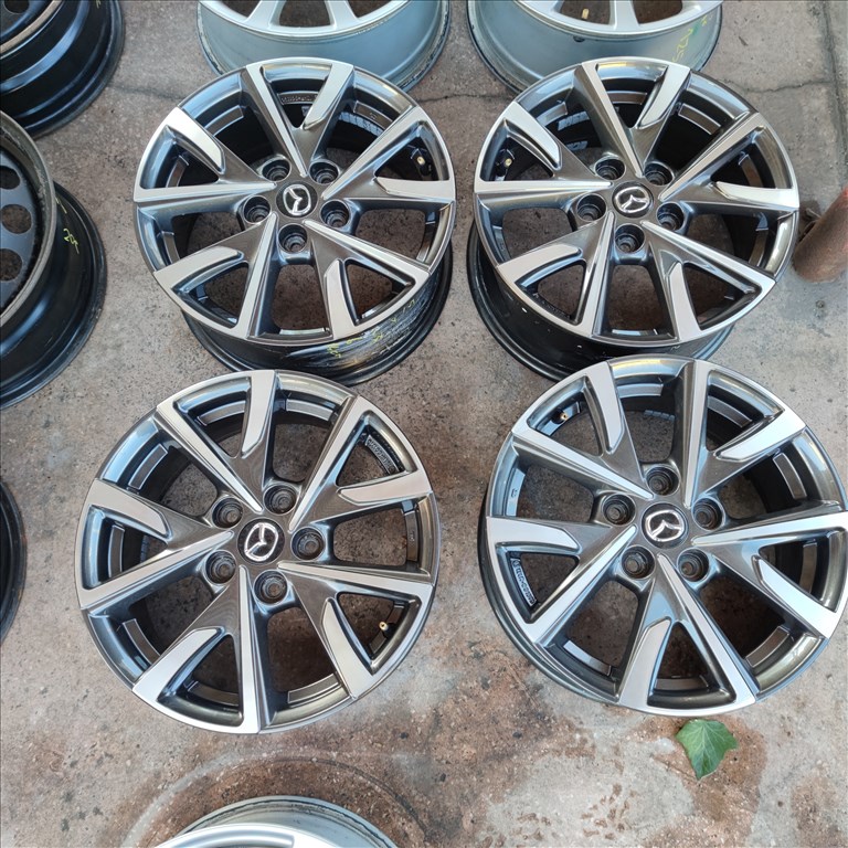 5x114,3 16 Gyári Mazda polír alufelni 140000ft a 4db/225/ 1. kép