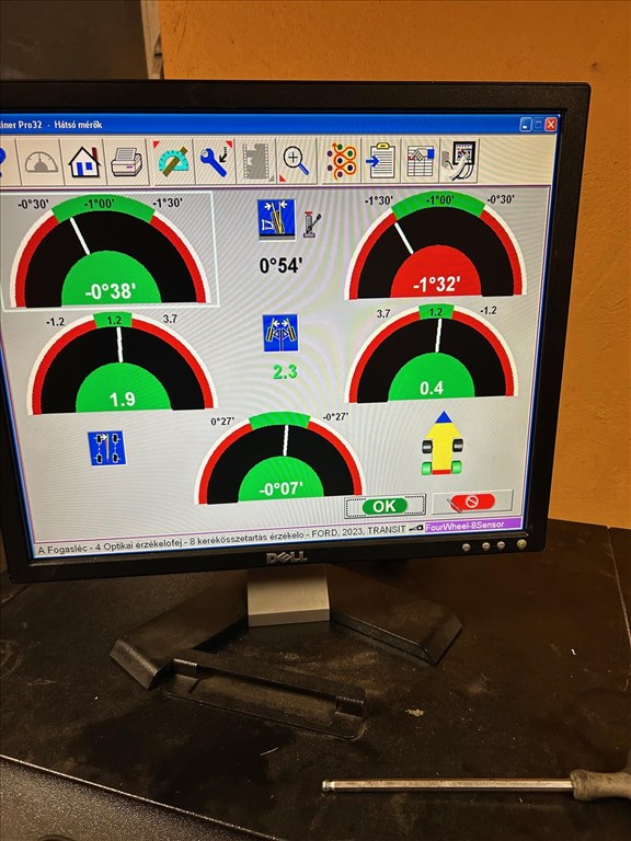 Futómű állító, John Bean V501 V901 használt futóműállító 2025 évi adatbázissal eladó 2. kép