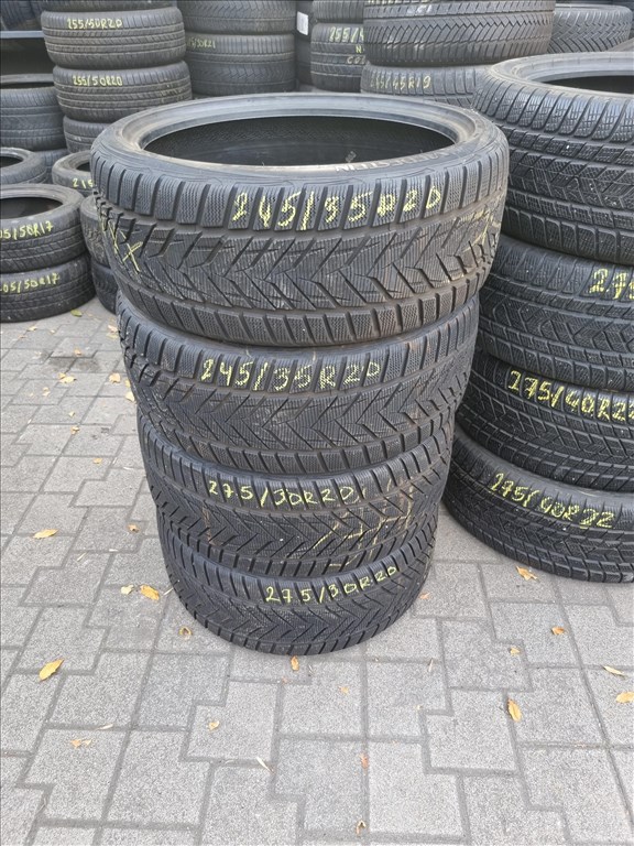  245/3519" 275/3019" újszerű Vredestein Wintrac Xtreme S téli gumi gumi szett  1. kép