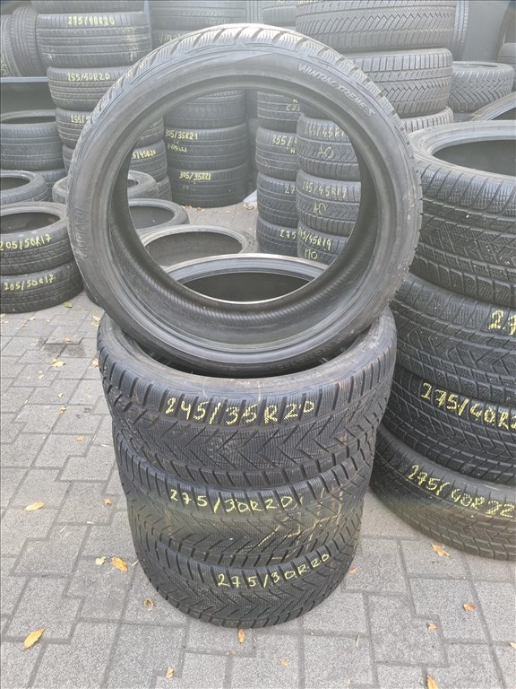  245/3519" 275/3019" újszerű Vredestein Wintrac Xtreme S téli gumi gumi szett  2. kép
