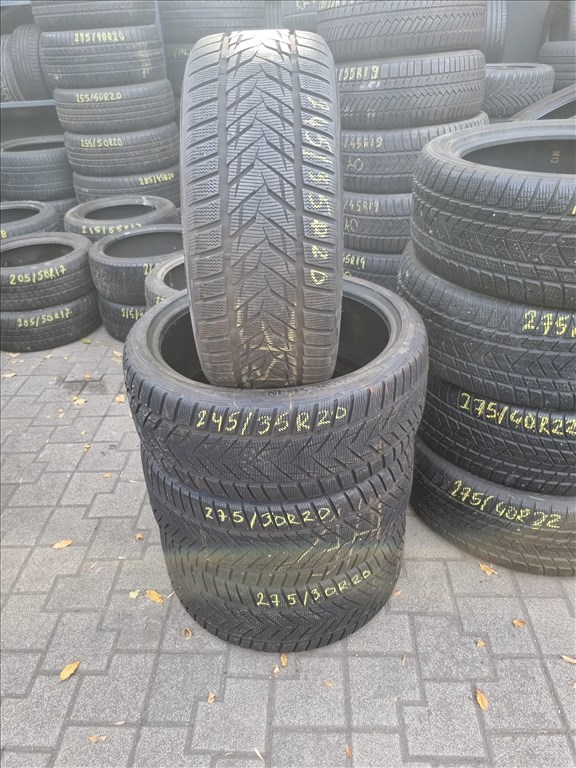  245/3519" 275/3019" újszerű Vredestein Wintrac Xtreme S téli gumi gumi szett  3. kép