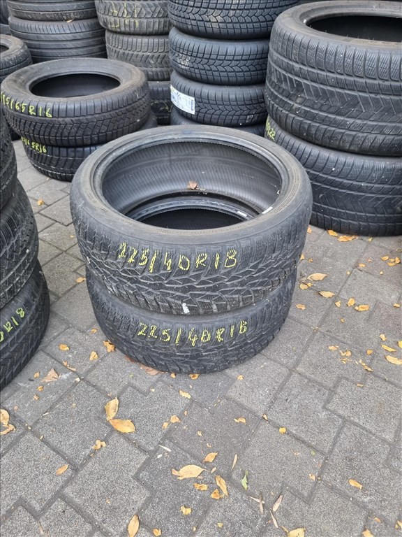  225/4018" újszerű Nokian WR D4 téli gumi 2db  1. kép