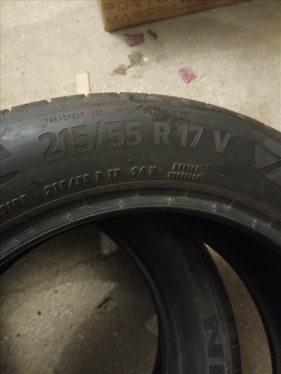  215/5517" használt Continental nyári gumi gumi 8. kép