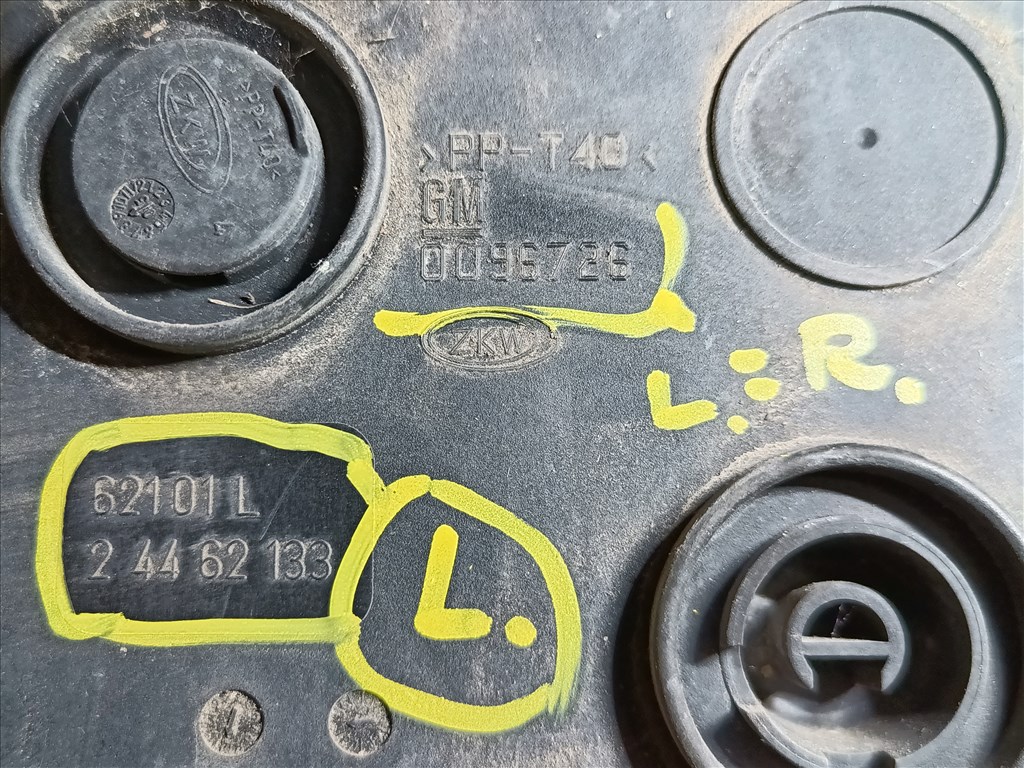 Opel Astra H GTC 1.3 CDTI ködlámpa bal 24462133 62101l 3. kép