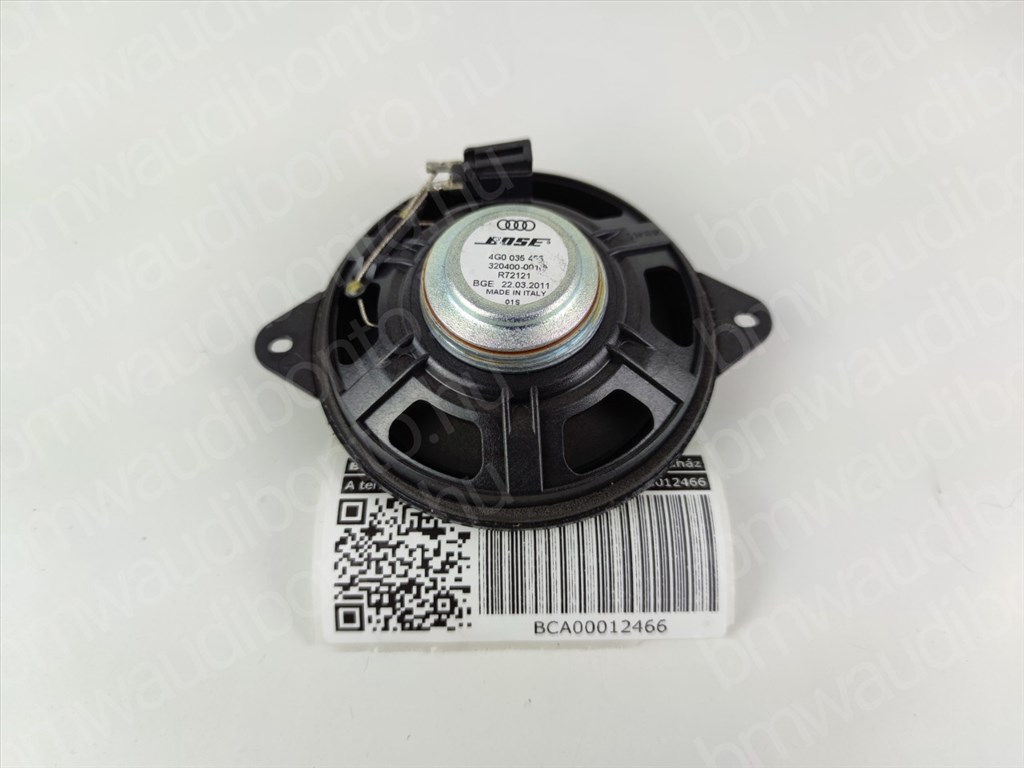 AUDI A6 C7 (4G2, 4GC) Első ajtó hangszóró (pozíciófüggetlen) (4G0035453) 3. kép