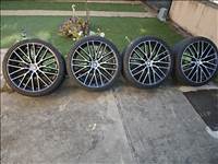 19" Cupra Performance alufelni,5x112 rajta 235/35 használt Fulda nyári gumi